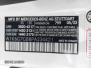 ✅ 2023 Mercedes-Benz S 580 • VIN: W1K6G7GB8PA234421 • Lot: 42329549. Wystawiony na IAAI z przebiegiem 43 441 mil. Bezpłatny archiwum sprzedaży aukcyjnych z USA i szczegółowy raport historii pojazdu na DreamBid. Zdjęcie 9.