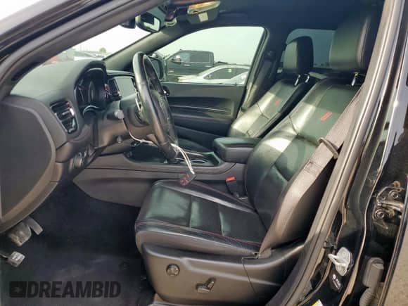 2022 Dodge Durango R/T with VIN 1C4SDHCT5NC101641, listed as a Copart auction lot 67034185 with 76,923 mi miles and Salvage title. Bid and sale history available at DreamBid. Image 7.