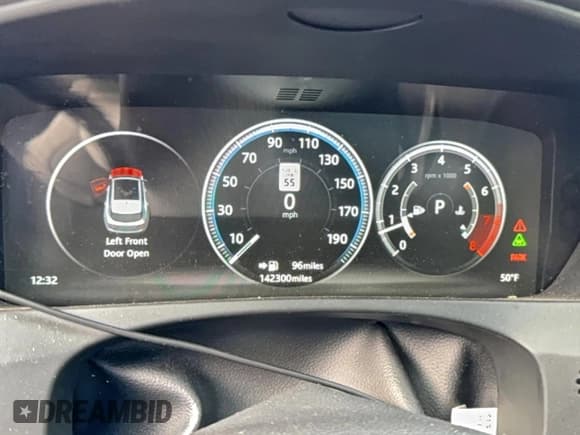 ✅ 2017 Jaguar F-Pace • VIN: SADCP2BV3HA052083 • Lot: 96541525. Listed on Copart with 142,300 mi. Free auction sales archive from the USA and detailed vehicle history report at DreamBid. Image 8.