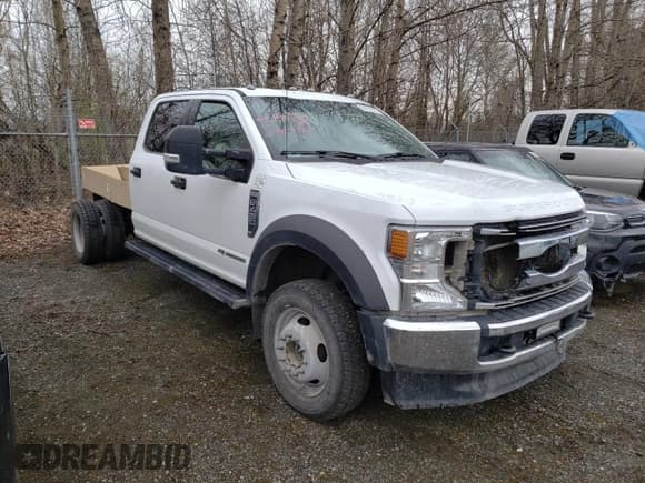 ✅ 2021 Ford F-450 XLT • VIN: 1FD0W4HT5MEC63898 • Lot: 54761805. Listed on Copart with 24,968 mi. Free auction sales archive from the USA and detailed vehicle history report at DreamBid. Image 4.