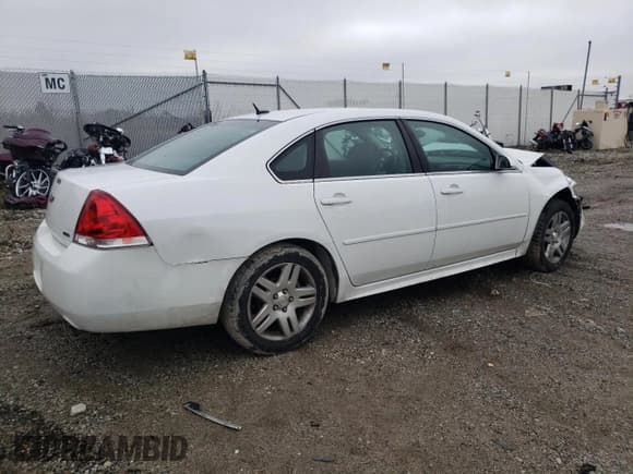 ✅ 2014 Chevrolet Impala LT • VIN: 2G1WB5E32E1109357 • Лот: 72029744. Опубликован ранее на Copart с пробегом Не указан. Бесплатный доступ к архиву аукционных продаж из США и подробный отчёт об истории автомобиля на DreamBid. Изображение 3.
