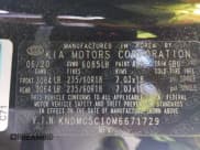 ✅ 2021 Kia Sedona EX • VIN: KNDMC5C10M6671729 • Lot: 40858206. Listed on IAAI with 58,775 mi. Free auction sales archive from the USA and detailed vehicle history report at DreamBid. Image 9.