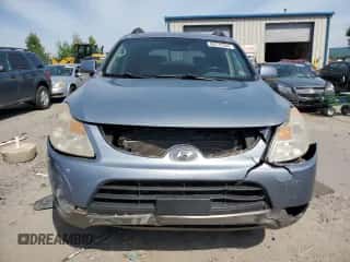 2007 Hyundai Veracruz GLS with VIN KM8NU73CX7U005455, listed as a Copart auction lot 60375304 with 205,784 mi miles and Salvage title. Bid and sale history available at DreamBid. Image 5.