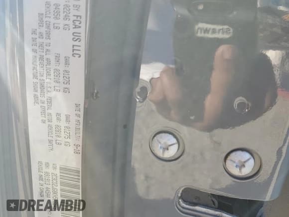 ✅ 2019 Dodge Challenger GT • VIN: 2C3CDZJG8KH508849 • Lot: 66935094. Wystawiony na Copart z przebiegiem 125 051 mil. Bezpłatny archiwum sprzedaży aukcyjnych z USA i szczegółowy raport historii pojazdu na DreamBid. Zdjęcie 12.