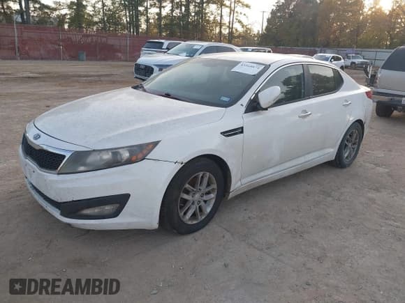 ✅ 2013 Kia Optima LX • VIN: KNAGM4A75D5374437 • Lot: 43568874. Listed on IAAI with 229,905 mi. Free auction sales archive from the USA and detailed vehicle history report at DreamBid. Image 2.