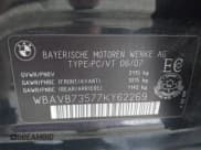 ✅ 2007 BMW 3 Series 335i • VIN: WBAVB73577KY62269 • Lot: 43116938. Listed on IAAI with Not provided. Free auction sales archive from the USA and detailed vehicle history report at DreamBid. Image 9.