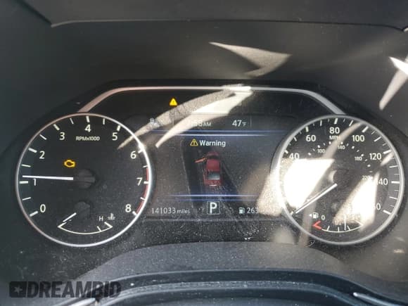 ✅ 2017 Nissan Maxima S • VIN: 1N4AA6AP4HC365801 • Lot: 52754195. Listed on Copart with 141,033 mi. Free auction sales archive from the USA and detailed vehicle history report at DreamBid. Image 9.