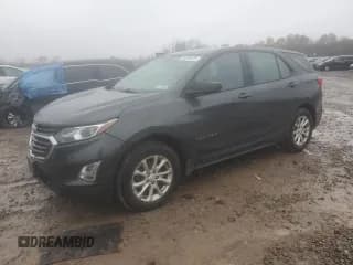 ✅ 2018 Chevrolet Equinox LS • VIN: 2GNAXHEV8J6123189 • Lot: 90649575. Listed on Copart with 107,550 mi. Free auction sales archive from the USA and detailed vehicle history report at DreamBid. Image 1.