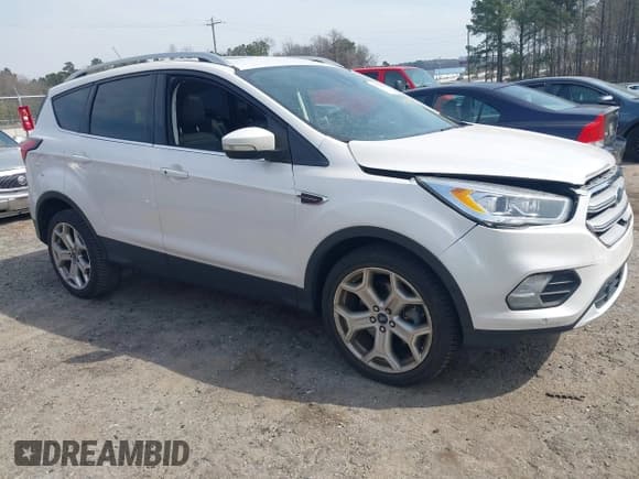 ✅ 2019 Ford Escape Titanium • VIN: 1FMCU0J99KUB62389 • Lot: 41792898. Listed on IAAI with 91,534 mi. Free auction sales archive from the USA and detailed vehicle history report at DreamBid. Image 1.