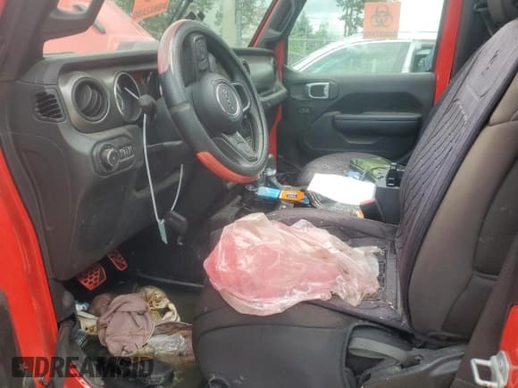 ✅ 2022 Jeep Wrangler Willys • VIN: 1C4GJXAN2NW227144 • Lot: 59463575. Listed on Copart with 61,265 mi. Free auction sales archive from the USA and detailed vehicle history report at DreamBid. Image 7.