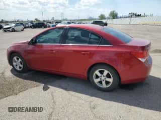 2013 Chevrolet Cruze 1LT z VIN 1G1PC5SB5D7277587, wystawiony jako Copart lot #69973445 z przebiegiem 85 243 mil mil oraz Szkoda całkowita • Salvage title. Historia ofert i sprzedaży dostępna na DreamBid. Obrazek 2.