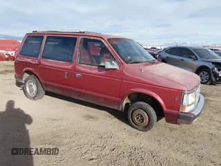 ✅ 1987 Dodge Caravan • VIN: 2B4FK5135HR236815 • Lot: 43882650. Listed on IAAI with 172,707 mi. Free auction sales archive from the USA and detailed vehicle history report at DreamBid. Image 1.