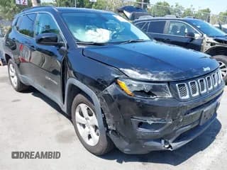 ✅ 2019 Jeep Compass Latitude • VIN: 3C4NJCBB6KT649553 • Lot: 43153941. Wystawiony na IAAI z przebiegiem 60 136 mil. Bezpłatny archiwum sprzedaży aukcyjnych z USA i szczegółowy raport historii pojazdu na DreamBid. Zdjęcie 1.