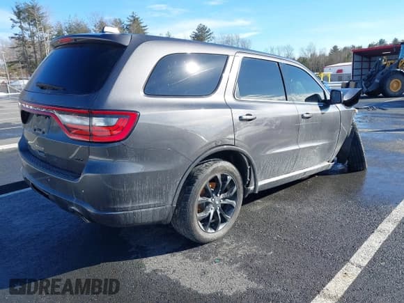 ✅ 2019 Dodge Durango GT Plus • VIN: 1C4RDJDGXKC799005 • Lot: 41672226. Listed on IAAI with 115,574 mi. Free auction sales archive from the USA and detailed vehicle history report at DreamBid. Image 4.
