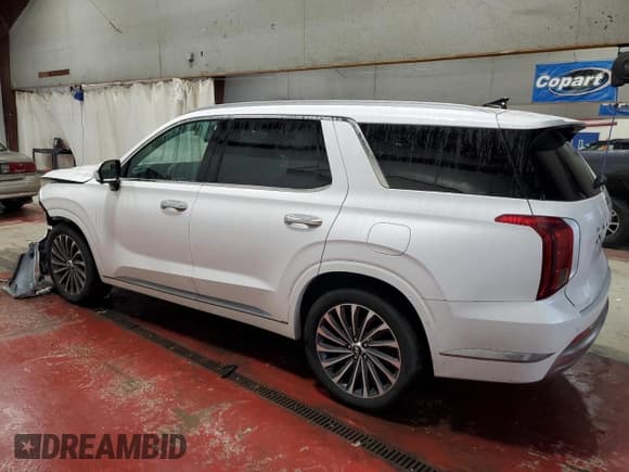 ✅ 2024 Hyundai Palisade Calligraphy • VIN: KM8R7DGE2RU677371 • Лот: 83758344. Опубликован ранее на Copart с пробегом 17 964 миль. Бесплатный доступ к архиву аукционных продаж из США и подробный отчёт об истории автомобиля на DreamBid. Изображение 2.