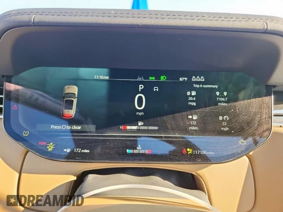 ✅ 2024 Land Rover Range Rover SE • VIN: SALKP9E98RA230644 • Лот: 70317695. Опубликован ранее на Copart с пробегом 17 106 миль. Бесплатный доступ к архиву аукционных продаж из США и подробный отчёт об истории автомобиля на DreamBid. Изображение 9.