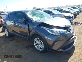 ✅ 2021 Toyota C-HR LE • VIN: JTNKHMBX4M1102948 • Lot: 42540173. Listed on IAAI with 134,683 mi. Free auction sales archive from the USA and detailed vehicle history report at DreamBid. Image 1.