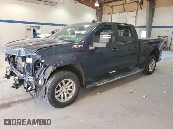 ✅ 2021 Chevrolet Silverado 1500 LT • VIN: 3GCUYDET9MG204611 • Lot: 91000155. Listed on Copart with 79,891 mi. Free auction sales archive from the USA and detailed vehicle history report at DreamBid. Image 1.