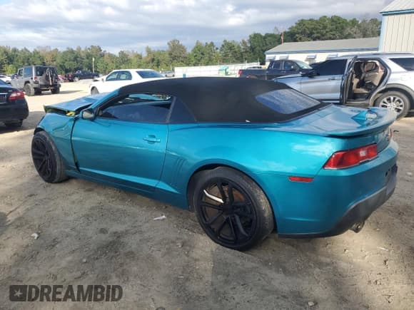 ✅ 2015 Chevrolet Camaro LT • VIN: 2G1FD3D31F9287280 • Lot: 85205375. Listed on Copart with 168,924 mi. Free auction sales archive from the USA and detailed vehicle history report at DreamBid. Image 2.