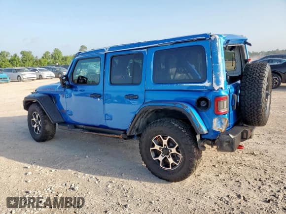 ✅ 2021 Jeep Wrangler Unlimited Rubicon • VIN: 1C4HJXFN6MW756530 • Lot: 60070105. Wystawiony na Copart z przebiegiem 46 571 mil. Bezpłatny archiwum sprzedaży aukcyjnych z USA i szczegółowy raport historii pojazdu na DreamBid. Zdjęcie 2.