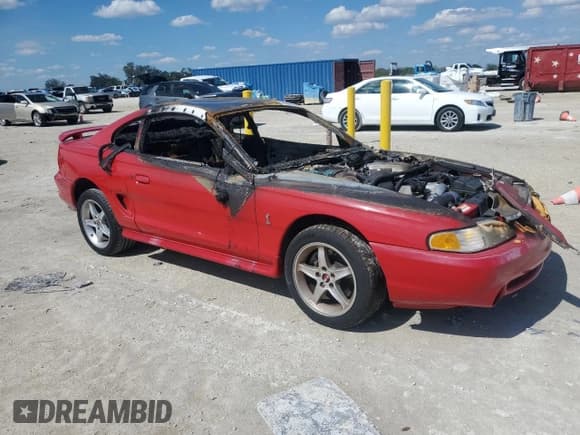 ✅ 1997 Ford Mustang Cobra • VIN: 1FALP47V8VF187337 • Лот: 52354265. Опубликован ранее на Copart с пробегом Не указан. Бесплатный доступ к архиву аукционных продаж из США и подробный отчёт об истории автомобиля на DreamBid. Изображение 4.