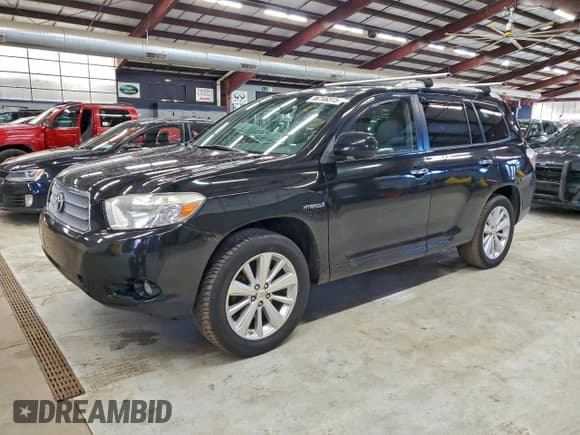 ✅ 2009 Toyota Highlander Limited • VIN: JTEEW44A292030094 • Lot: 96746315. Listed on Copart with 218,370 mi. Free auction sales archive from the USA and detailed vehicle history report at DreamBid. Image 1.