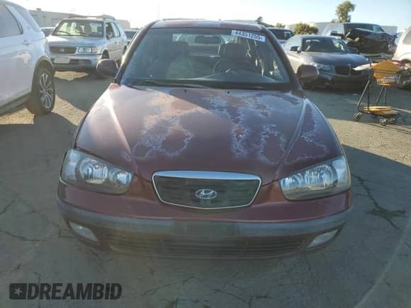 2002 Hyundai Elantra GT z VIN KMHDN55D22U037795, wystawiony jako Copart lot #44351255 z przebiegiem 294 604 mil mil oraz Szkoda całkowita • Salvage title. Historia ofert i sprzedaży dostępna na DreamBid. Obrazek 5.