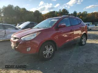 2013 Hyundai Tucson GLS with VIN KM8JUCAC6DU675218, listed as a Copart auction lot 82730065 with 172,952 mi miles and Clean title. Bid and sale history available at DreamBid. Image 1.