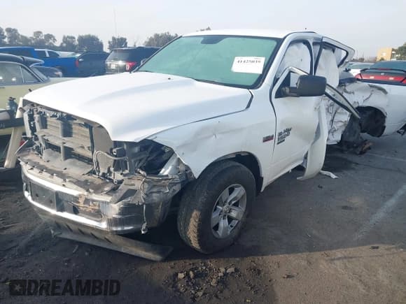 ✅ 2020 Ram 1500 SLT • VIN: 1C6RR7TT2LS102301 • Lot: 41425039. Listed on IAAI with 102,460 mi. Free auction sales archive from the USA and detailed vehicle history report at DreamBid. Image 2.