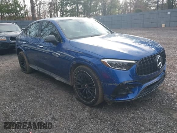 ✅ 2025 Mercedes-Benz GLC 43 AMG • VIN: W1NKJ8HB1SF239298 • Lot: 41836952. Listed on IAAI with 2,343 mi. Free auction sales archive from the USA and detailed vehicle history report at DreamBid. Image 1.