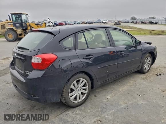 ✅ 2015 Subaru Impreza Premium • VIN: JF1GPAC61F8318709 • Lot: 94510715. Listed on Copart with 95,385 mi. Free auction sales archive from the USA and detailed vehicle history report at DreamBid. Image 3.