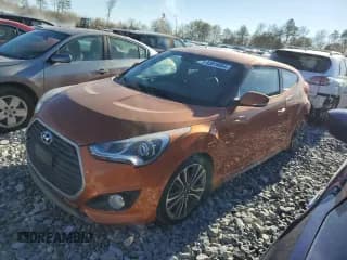 ✅ 2016 Hyundai Veloster Turbo • VIN: KMHTC6AE9GU284857 • Lot: 83818064. Wystawiony na Copart z przebiegiem 123 133 mil. Bezpłatny archiwum sprzedaży aukcyjnych z USA i szczegółowy raport historii pojazdu na DreamBid. Zdjęcie 1.