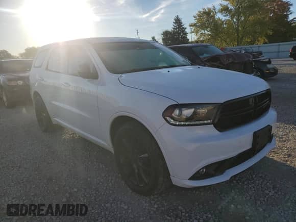 2017 Dodge Durango R/T with VIN 1C4SDJCTXHC672537, listed as a Copart auction lot 87045185 with 97,990 mi miles and Salvage title. Bid and sale history available at DreamBid. Image 4.