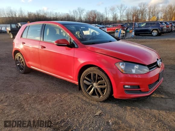 ✅ 2015 Volkswagen Golf TSI S • VIN: 3VW217AU7FM009524 • Lot: 92803295. Listed on Copart with 105,481 mi. Free auction sales archive from the USA and detailed vehicle history report at DreamBid. Image 4.