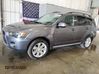 2011 Mitsubishi Outlander SE with VIN JA4AS3AW7BU018696, listed as a Copart auction lot 61399165 with 185,113 mi miles and Clean title. Bid and sale history available at DreamBid. Image 1.