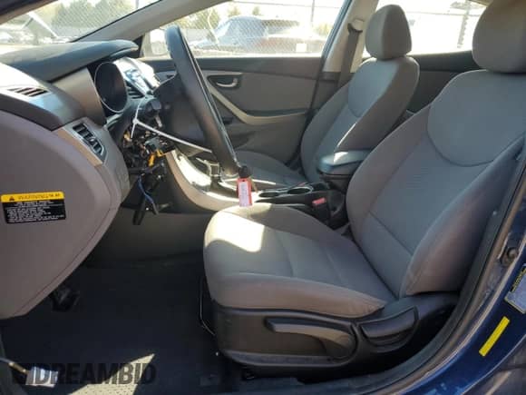 2015 Hyundai Elantra SE with VIN 5NPDH4AE8FH641324, listed as a Copart auction lot 87365485 with 136,424 mi miles and Salvage title. Bid and sale history available at DreamBid. Image 7.