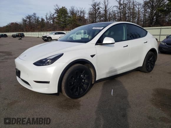 ✅ 2023 Tesla Model Y Long Range • VIN: 7SAYGDEE1PF827997 • Лот: 90992585. Опубликован ранее на Copart с пробегом 32 162 миль. Бесплатный доступ к архиву аукционных продаж из США и подробный отчёт об истории автомобиля на DreamBid. Изображение 1.