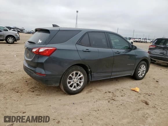 ✅ 2020 Chevrolet Equinox LS • VIN: 3GNAXHEV7LS609867 • Лот: 70665225. Опубликован ранее на Copart с пробегом 81 196 миль. Бесплатный доступ к архиву аукционных продаж из США и подробный отчёт об истории автомобиля на DreamBid. Изображение 3.