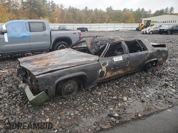 ✅ 1987 Cadillac Brougham • VIN: 1G6DW51Y2H9759017 • Lot: 87234575. Wystawiony na Copart z przebiegiem Nie podano. Bezpłatny archiwum sprzedaży aukcyjnych z USA i szczegółowy raport historii pojazdu na DreamBid. Zdjęcie 1.