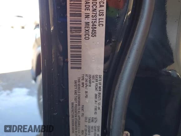 ✅ 2025 Jeep Compass Limited • VIN: 3C4NJDCN7ST548455 • Lot: 90300255. Listed on Copart with 21,116 mi. Free auction sales archive from the USA and detailed vehicle history report at DreamBid. Image 14.