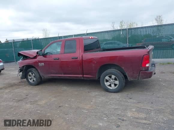 2019 Ram 1500 Tradesman with VIN 1C6RR7FG7KS501699, listed as a IAAI auction lot 42220021 with 92,433 mi miles and . Bid and sale history available at DreamBid. Image 14.