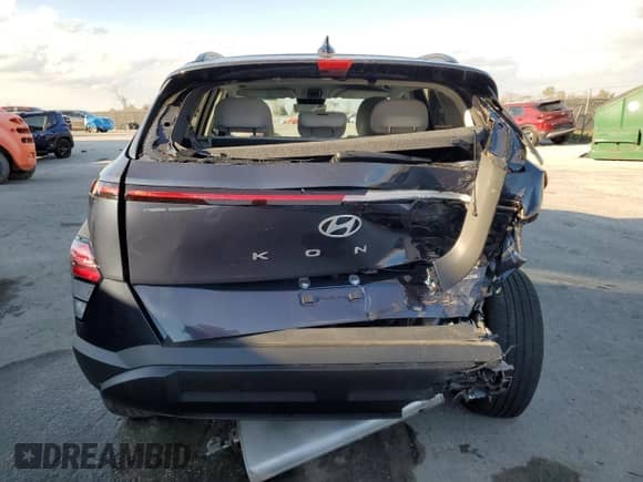 2024 Hyundai Kona SEL with VIN KM8HBCAB6RU156334, listed as a Copart auction lot 44986315 with 20,374 mi miles and Non repairable. Bid and sale history available at DreamBid. Image 6.