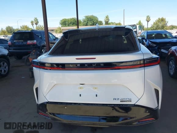 ✅ 2025 Lexus RZ RZ 450e • VIN: JTJAAAAB7SA030419 • Lot: 42930337. Listed on IAAI with 2,131 mi. Free auction sales archive from the USA and detailed vehicle history report at DreamBid. Image 17.