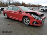 ✅ 2019 Hyundai Sonata SEL • VIN: 5NPE34AFXKH804559 • Lot: 90219965. Listed on Copart with 52,653 mi. Free auction sales archive from the USA and detailed vehicle history report at DreamBid. Image 4.