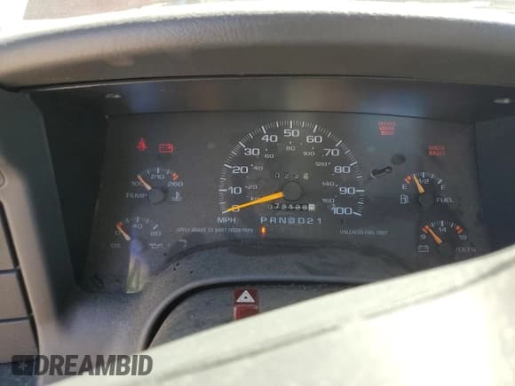 ✅ 1996 Chevrolet S-10 • VIN: 1GCCS14X4TK215362 • Лот: 74447164. Опубликован ранее на Copart с пробегом 72 123 миль. Бесплатный доступ к архиву аукционных продаж из США и подробный отчёт об истории автомобиля на DreamBid. Изображение 9.