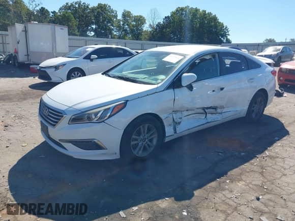 2015 Hyundai Sonata SE with VIN 5NPE24AFXFH021301, listed as a IAAI auction lot 43353622 with 146,014 mi miles and . Bid and sale history available at DreamBid. Image 17.
