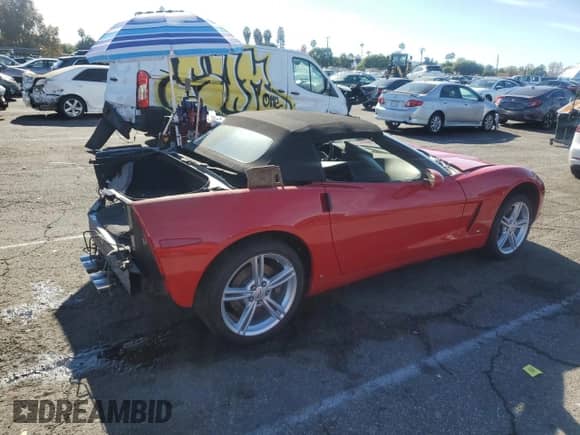 2009 Chevrolet Corvette with VIN 1G1YY36W895113017, listed as a Copart auction lot 82914794 with Not provided miles and Clean title. Bid and sale history available at DreamBid. Image 3.