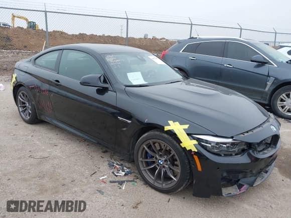 ✅ 2019 BMW M4 • VIN: WBS4Y9C59KAG67020 • Lot: 41477268. Listed on IAAI with 27,309 mi. Free auction sales archive from the USA and detailed vehicle history report at DreamBid. Image 1.