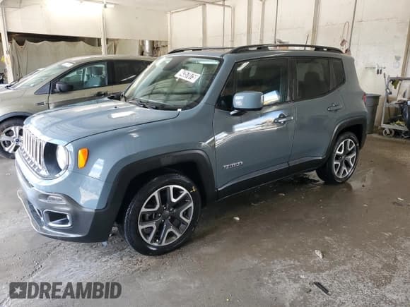 ✅ 2018 Jeep Renegade Latitude • VIN: ZACCJABH9JPH84385 • Lot: 84357075. Listed on Copart with 54,665 mi. Free auction sales archive from the USA and detailed vehicle history report at DreamBid. Image 1.
