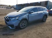 ✅ 2021 Honda CR-V EX-L • VIN: 2HKRW2H8XMH616017 • Lot: 91725235. Listed on Copart with 40,671 mi. Free auction sales archive from the USA and detailed vehicle history report at DreamBid. Image 1.